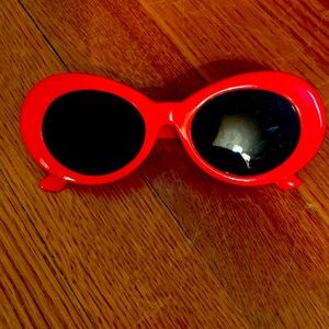 Red sunglasses great shape